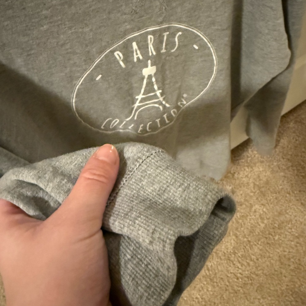Paris Collective Gray Crewneck
